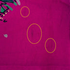 Chanel Scarf Mademoiselle Silk Purple Sheer Large — view 9