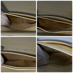 Chanel Wallet Trifold Lambskin White Coco Button Billfold Coin Card — view 8