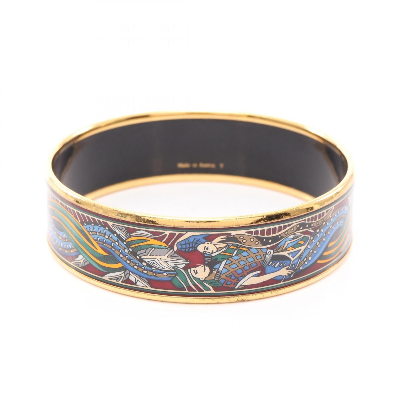 Hermes Bangle Enamel GM Bracelet — view 2