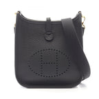 Hermes Shoulder Bag Evelyne TPM Amazon Black Leather TPM