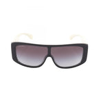Chanel Sunglasses Quilted Gradient Lens Shield Eyewear