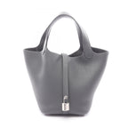 Hermes Handbag Picotin Lock PM Ardoise Leather