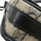 Celine Small Folco Messenger Triomphe Canvas & Ka Shoulder Bag — view 6