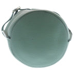 Celine Big Bucket Bag Light Green Leather Silver — view 4