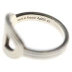 Hermes Chaine D'ancre Ring 49 Silver