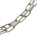 Hermes Chaine D'ancre Game Necklace Silver — view 5