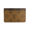Louis Vuitton Card Case Holder Sample Monogram Reverse Brown