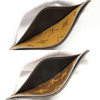 Louis Vuitton Card Case Holder Sample Monogram Reverse Brown — view 6