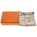 Hermes Evelyne TPM Gold Taurillon Clemence Mini Shoulder Bag Brown Leather — view 6