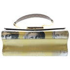Louis Vuitton Fornasetti Collection Monogram Twist MM Shoulder Bag Chain Yellow — view 5