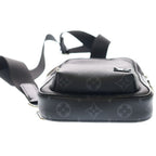 Louis Vuitton Monogram Eclipse Avenue Sling Bag PM Black Leather — view 5