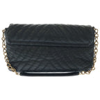 Chanel Che Blanc Chain Shoulder Bag Black Gold — view 2