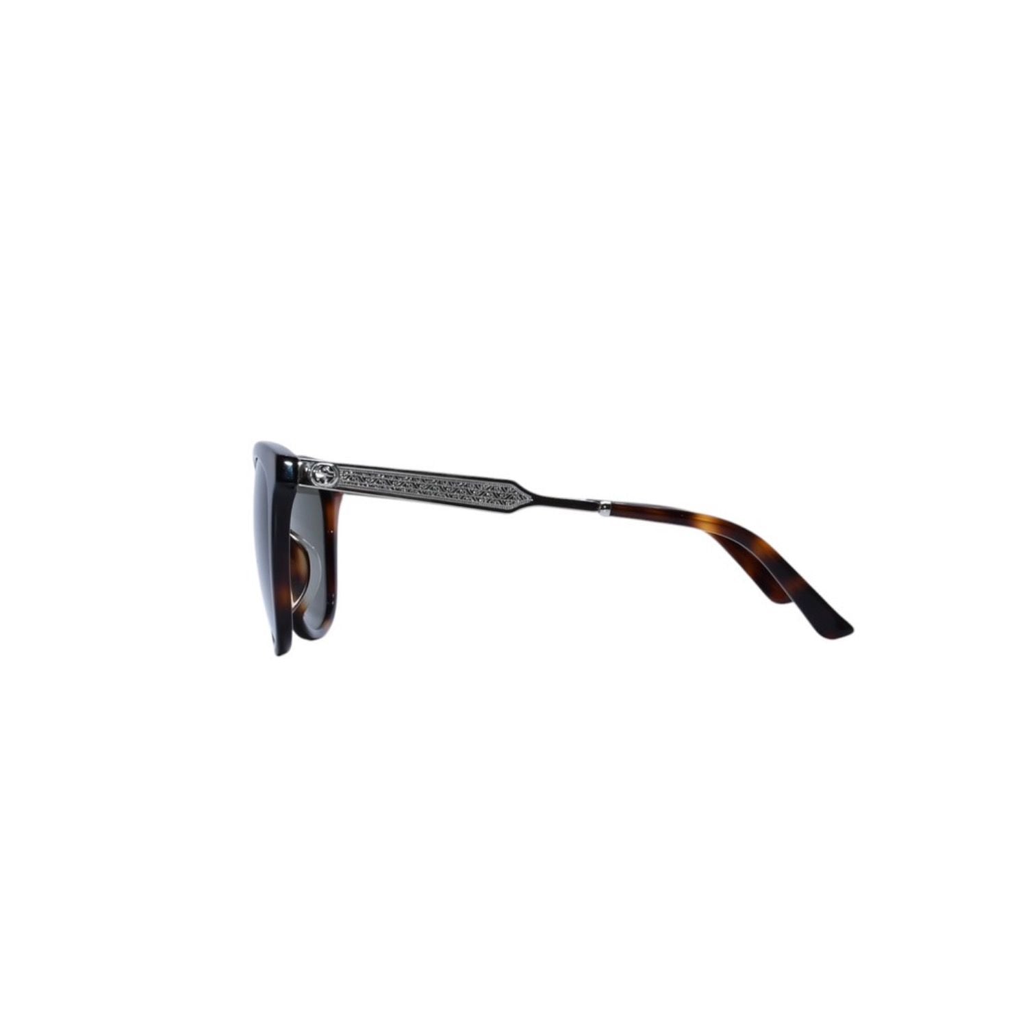 Gucci Sunglasses Green Silver Eyewear — view 6