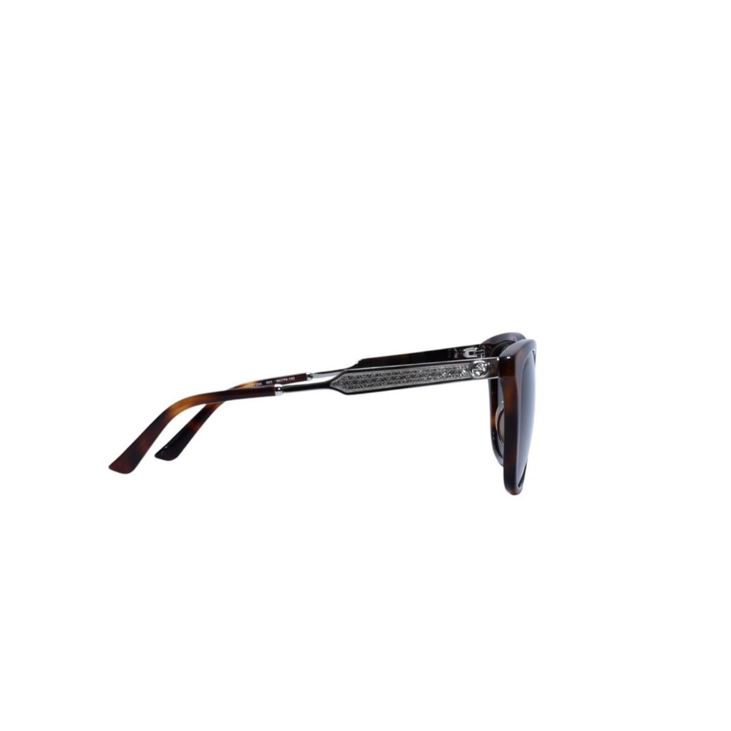 Gucci Sunglasses Green Silver Eyewear — view 5