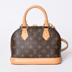 Louis Vuitton Monogram Alma BB Handbag Shoulder Gold — view 2