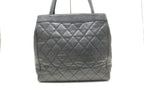 Chanel Quilted Caviar Leather GD Tote — view 2