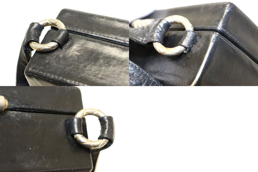Chanel Stitch GD Leather Shoulder Bag — view 9