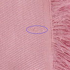 Louis Vuitton Scarf Shawl Monogram Silk Wool Rose Poudre — view 4