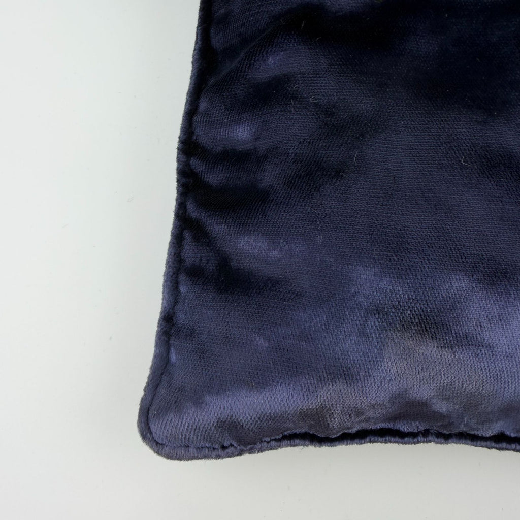 Prada Shoulder Bag Navy Velour Vintage — view 9