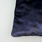 Prada Shoulder Bag Navy Velour Vintage — view 9