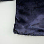 Prada Shoulder Bag Navy Velour Vintage — view 7