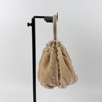 Prada Handbag Beige Velour Vintage — view 2