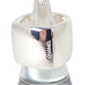 Chanel 925 Logo Square Wide Ring