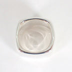 Chanel 925 Logo Square Wide Ring