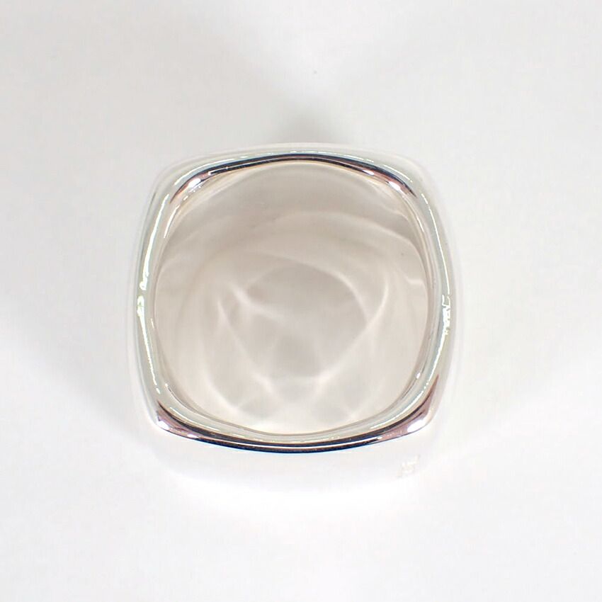 Chanel 925 Logo Square Wide Ring
