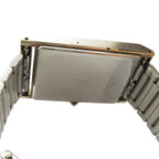 Saint Laurent Yves 4 Watch Quartz Square Logo Silver — view 6