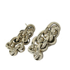 Bottega Veneta Earrings Silver Chain
