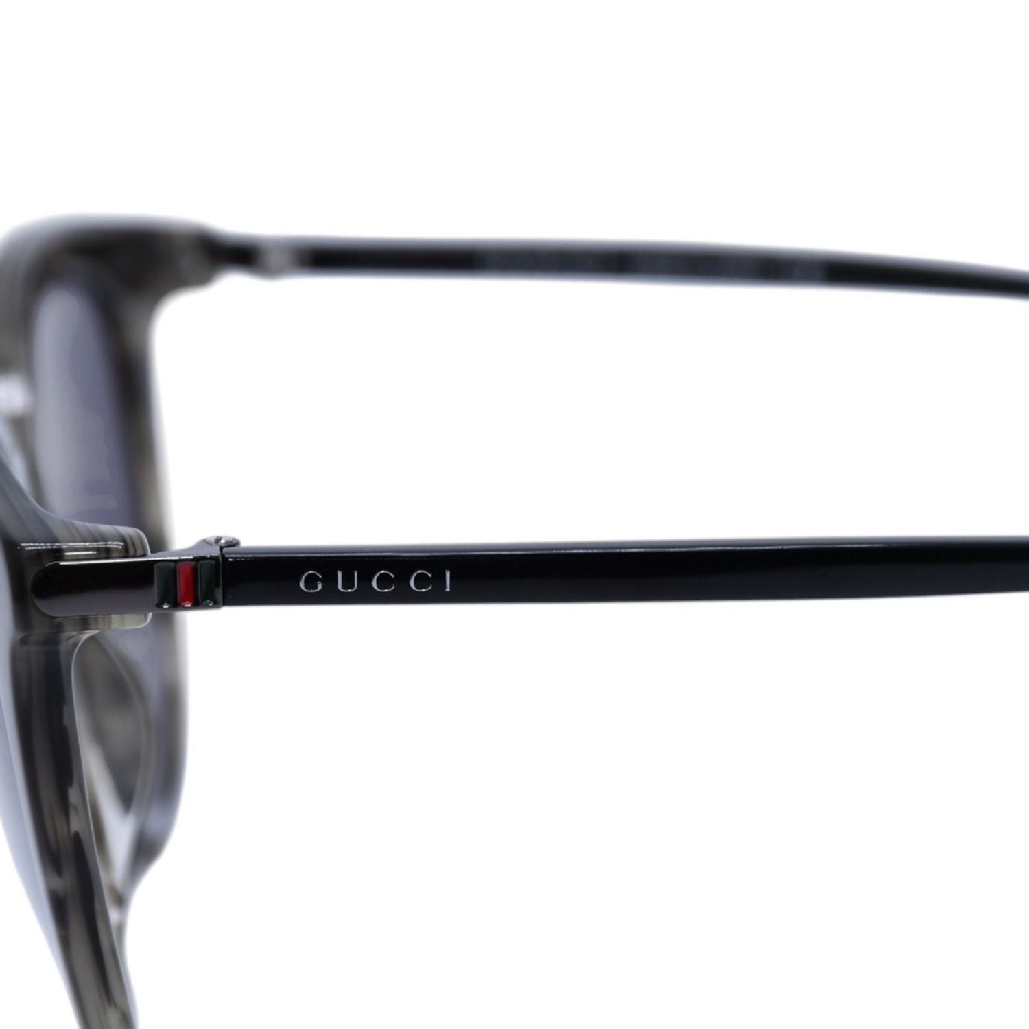 Gucci Sunglasses 004 Black Olive Eyewear — view 7