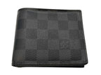 Louis Vuitton Bifold Wallet Amerigo NM Black Damier Graphite