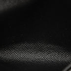 Louis Vuitton Epi Envelope Carte de Visite Card Case Noir Black Leather — view 4