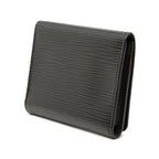 Louis Vuitton Epi Envelope Carte de Visite Card Case Noir Black Leather — view 2