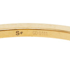 Louis Vuitton Bag Eye Candy Bangle Bracelet S Gold Multicolor Plated Rhinestone — view 5