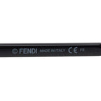 Fendi Logo Sunglasses Black Red Blue Acetate Su 1- Eyewear — view 6