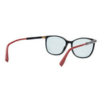 Fendi Logo Sunglasses Black Red Blue Acetate Su 1- Eyewear — view 3