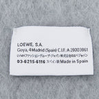 Loewe Anagram Mafra Gray le Nylon Mohair Su 1 Scarf — view 4