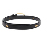 Celine Carriage Belt 80 Black Gold Leather s — view 4