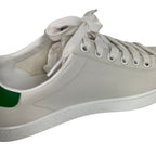 Gucci Sneakers Logo Cat Leather Green — view 7