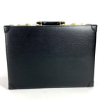 Loewe Handbag Logo Anagram Attache Case Leather Black — view 2
