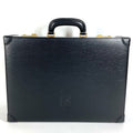 Loewe Handbag Logo Anagram Attache Case Leather Black