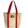 Louis Vuitton Shoulder Bag Cabas MM Canvas Beige