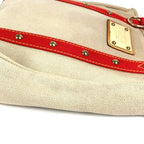 Louis Vuitton Shoulder Bag Cabas MM Canvas Beige — view 7