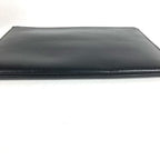 Saint Laurent Clutch Logo Leather Black — view 5