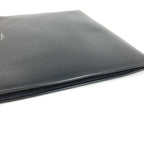 Saint Laurent Clutch Logo Leather Black — view 3