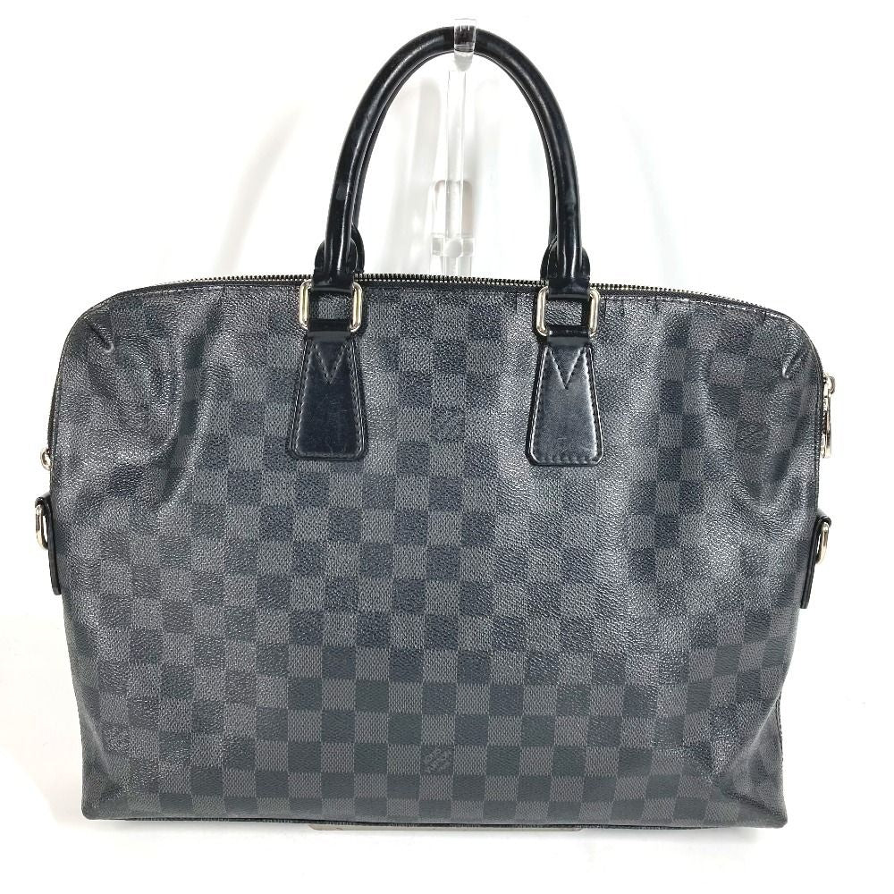 Louis Vuitton Business Bag Porte Documents Jour Pdj Damier Graphite Canvas Black — view 2