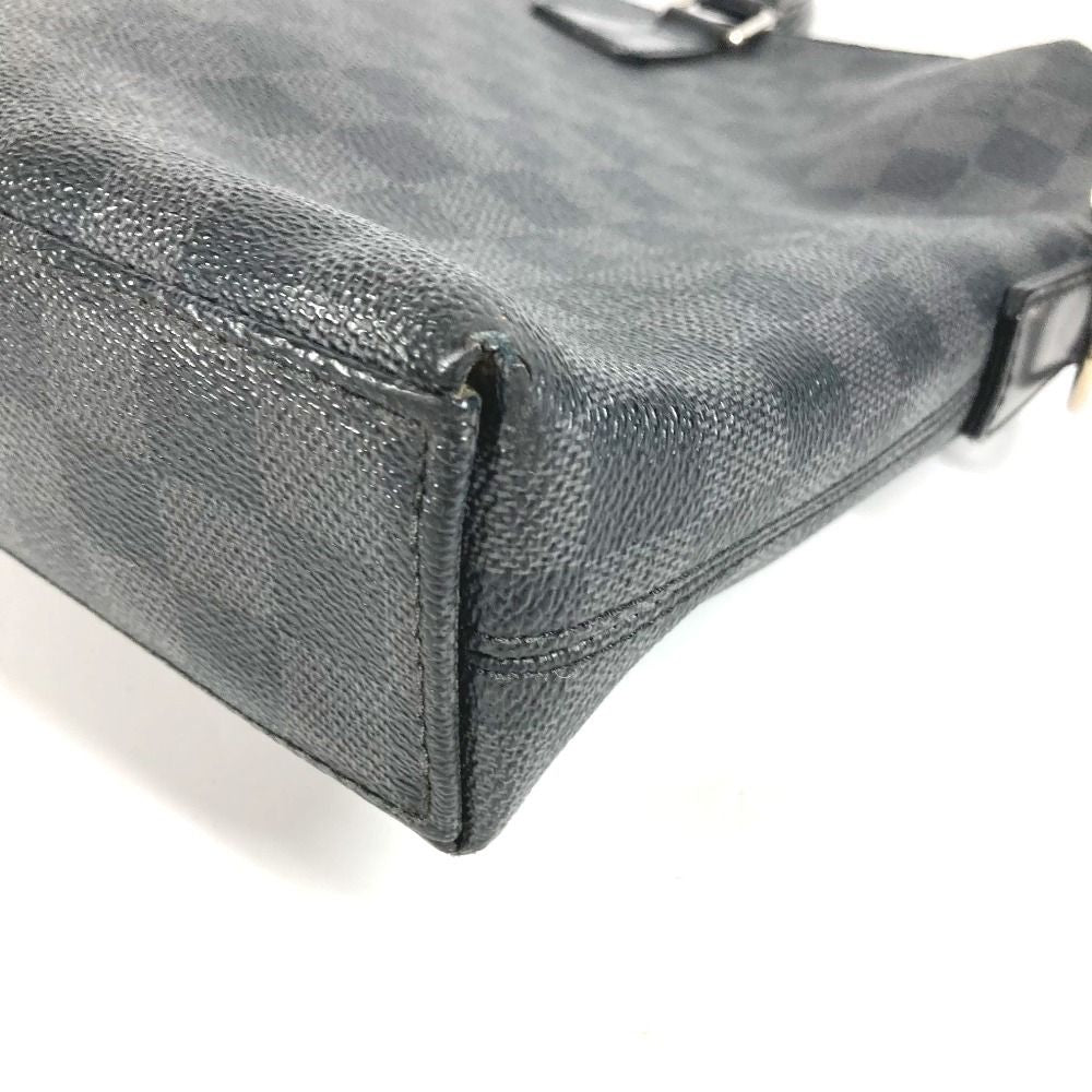 Louis Vuitton Business Bag Porte Documents Jour Pdj Damier Graphite Canvas Black — view 6