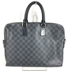 Louis Vuitton Business Bag Porte Documents Jour Pdj Damier Graphite Canvas Black